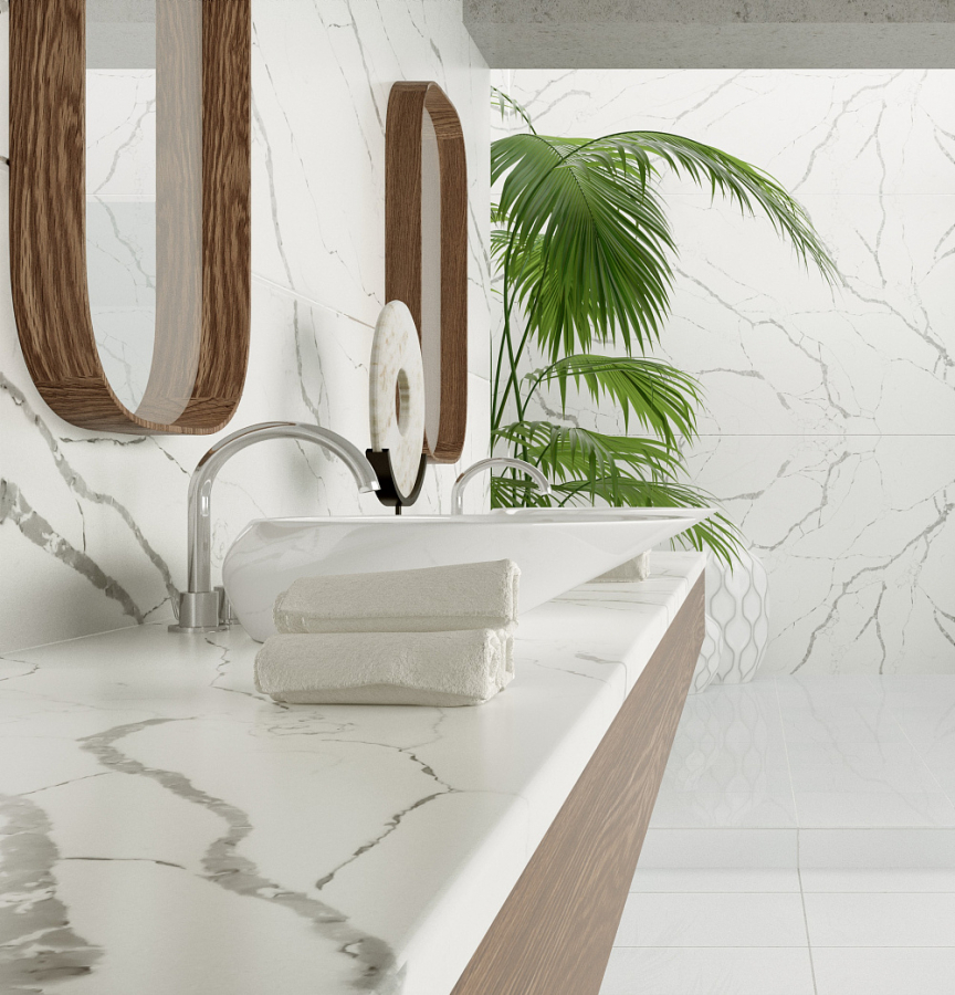 TechniStone Crystal Calacatta Silva